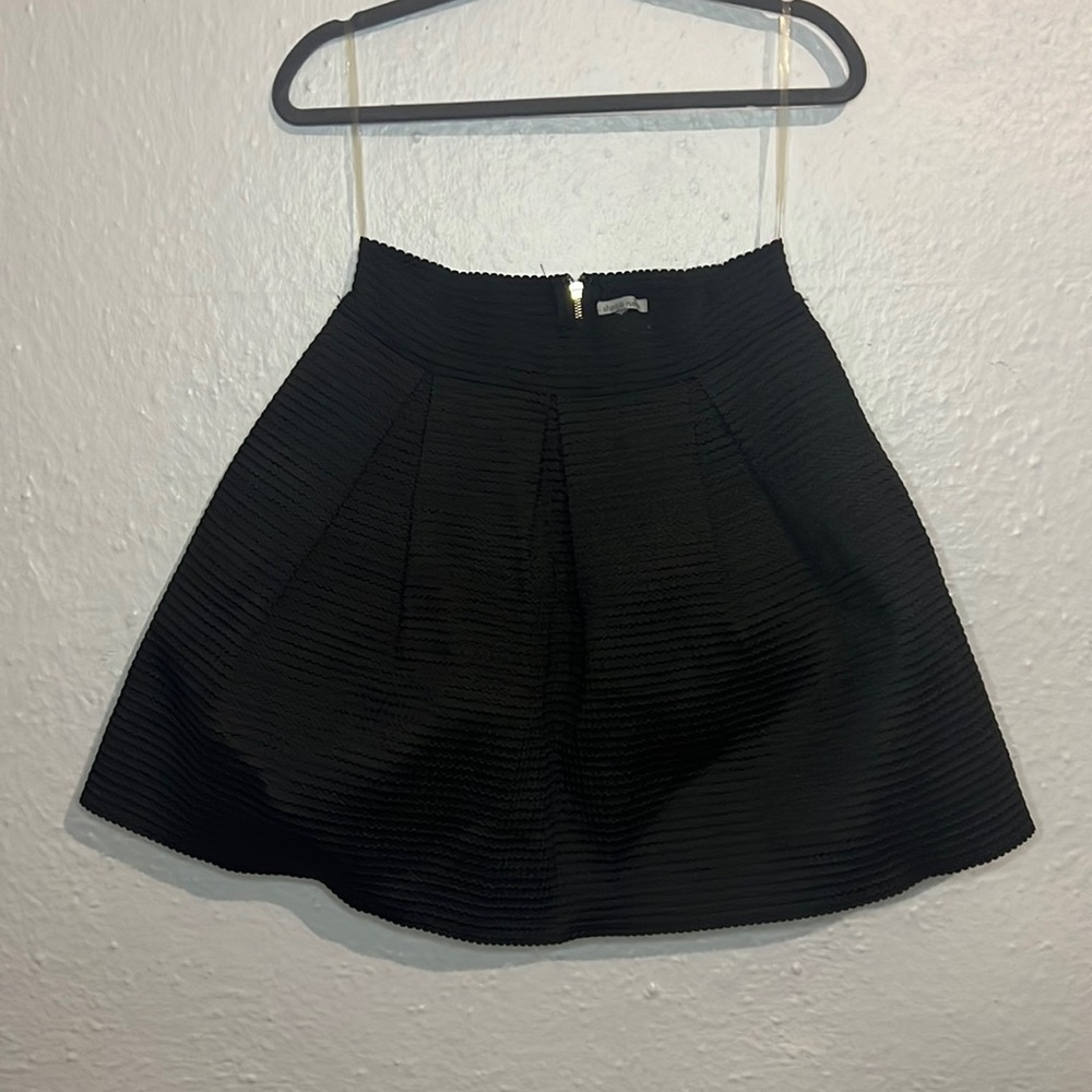 Black skirt